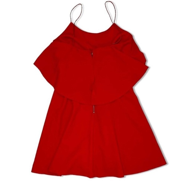 Alice + Olivia Kipp Layered Ruffle Short Dress size 0 - Picture 6 of 9